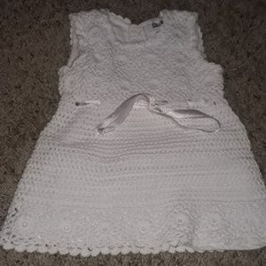 Baby girl white shirt